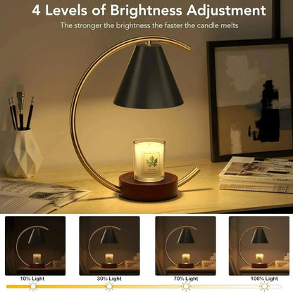 Dimmable Candle Warmer Lamp – Efficient, Flame - Free Fragrance - Nuvio Mall