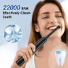 Nuvio™ Rechargeable Electric Toothbrush | Rotary Brush with 8 Heads