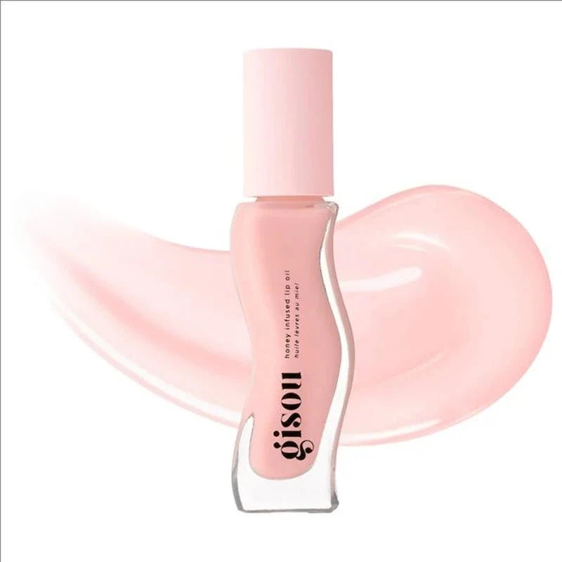 Gisou New Colors Full Range Of Long - lasting Moisturizing Raspberry Swirl Lip Oils Lip Gloss Care Lip Plumping Exfoliating Gloss - Nuvio Mall